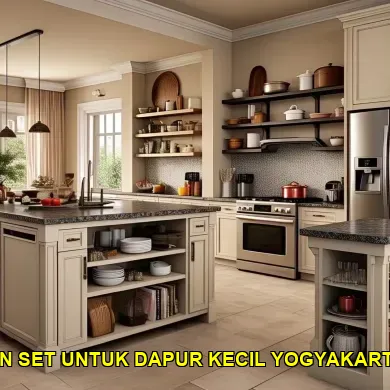 Desain Kitchen Set untuk Dapur Kecil Yogyakarta yang Efisien